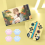 (Style A6) Protective Case Set for Nintendo Switch 2 (2025) and Joy-Con 2 Controllers, Soft Shell 1