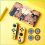 (Style A16) Protective Case Set for Nintendo Switch and Joy-Con Controllers, Demon Slayer Theme 1