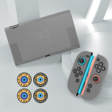 (Style A2) Protective Case Set for Nintendo Switch 2 (2025) and Joy-Con 2 Controllers, Soft Shell