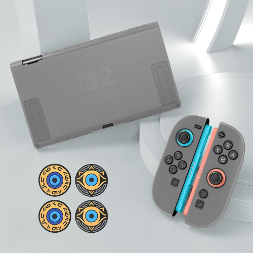 (Style A2) Protective Case Set for Nintendo Switch 2 (2025) and Joy-Con 2 Controllers, Soft Shell