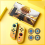 (Style A6) Protective Case Set for Nintendo Switch and Joy-Con Controllers, Demon Slayer Theme 1