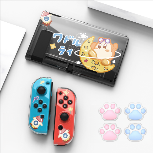 (Style A5) Protective Case Set for Nintendo Switch and Joy-Con Controllers