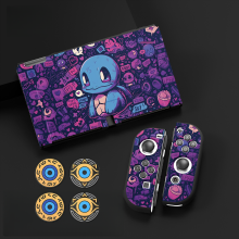 Beschermhoes Case voor Nintendo Switch – OLED Hoes en Joy-Con Controllers Hoesje, Pokemon Thema