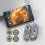 (Style A4) Protective Case Set for Nintendo Switch – OLED and Joy-Con Controllers, Pokemon Theme 1