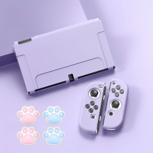 (Style A1) Protective Case Set for Nintendo Switch – OLED and Joy-Con Controllers, Solid color