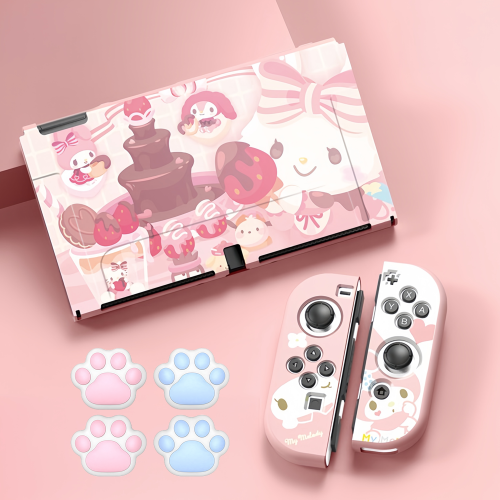 (Style A13) Protective Case Set for Nintendo Switch – OLED and Joy-Con Controllers