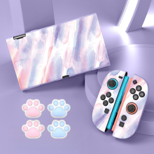 (Style A11) Protective Case Set for Nintendo Switch 2 (2025) and Joy-Con 2 Controllers, Soft Shell