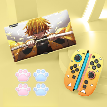 (Style A9) Protective Case Set for Nintendo Switch 2 (2025) and Joy-Con 2 Controllers, Soft Shell
