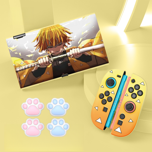 (Style A9) Protective Case Set for Nintendo Switch 2 (2025) and Joy-Con 2 Controllers, Soft Shell