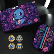 (Style A27) Protective Case Set for Nintendo Switch 2 (2025) and Joy-Con 2 Controllers, Soft Shell