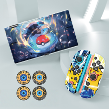 (Style A24) Protective Case Set for Nintendo Switch 2 (2025) and Joy-Con 2 Controllers, Soft Shell