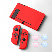 (Style A4) Protective Case Set for Nintendo Switch and Joy-Con Controllers, White