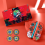 (Style A9) Protective Case Set for Nintendo Switch 2 (2025) and Joy-Con 2 Controllers, Soft Shell 1