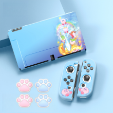 Protective Case Set for Nintendo Switch – OLED and Joy-Con Controllers, Kirby Theme