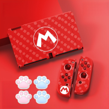 (Style A8) Protective Case Set for Nintendo Switch – OLED and Joy-Con Controllers, Kirby Theme