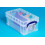 Really Useful Really Useful Box Plastic Storage 5 Litre with XL Lid Clear 4