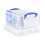 Really Useful Really Useful Plastic Storage Box 21L XL Clear Pack of 3 4