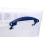 Really Useful Really Useful Plastic Storage Box 21L XL Clear Pack of 3 5