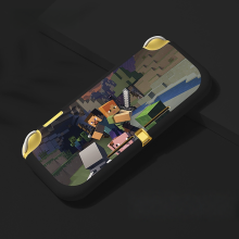 (Style A5) Protective Case for Nintendo Switch Lite, Minecraft Theme
