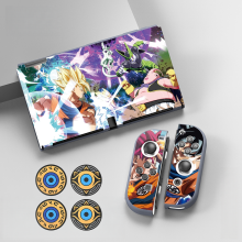 (Style A3) Protective Case Set for Nintendo Switch – OLED and Joy-Con Controllers, Dragon Ball Theme