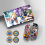 (Style A3) Protective Case Set for Nintendo Switch – OLED and Joy-Con Controllers, Dragon Ball Theme 1