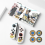 (Style A7) Protective Case Set for Nintendo Switch and Joy-Con Controllers, Dragon Ball Theme 1