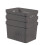 Curver CURVER Infinity Dots - Grey, 3 x 17 Litre 1