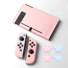 (Style A2) Protective Case Set for Nintendo Switch and Joy-Con Controllers, White