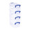 Really Useful Really Useful Plastic Storage Box 0.7 Litre Clear (Pack of 4) 2