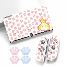 (Style A16) Protective Case Set for Nintendo Switch – OLED and Joy-Con Controllers, Kirby Theme