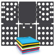 T shirt Folding Board shirt Clothes Folder Easy and Fast for Kid and Adult to Fold Clothes Black