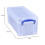 Really Useful Really Useful Box Plastic Storage Box 6.5 Litre Clear 2