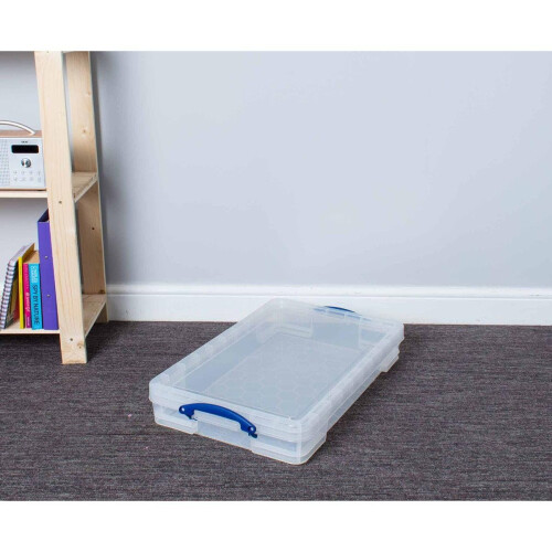 Really Useful Really Useful Box Plastic Storage 20 Litre Clear 2