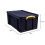 Really Useful Really Useful Box Plastic Storage 48 Litre Solid Black with Yellow Handles 4