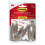3M Command Designer Hooks, Medium, Brushed Nickel, 3-Hooks (17081BN-3ES), Great for dorm decor 1