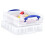 Really Useful Really Useful Box Plastic Storage 11 Litre with XL Lid Clear 2