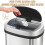 display4top Stainless Steel Automatic Touchless Kitchen Bathroom Sensor Bin,Trash Can,Touch Bin (58LRound) 4