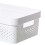 Curver Curver Infinity Dots Set of 3 100% Recycled Medium Storage Baskets 11 Litres - White 3