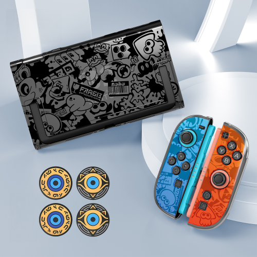 (Style A10) Protective Case Set for Nintendo Switch 2 (2025) and Joy-Con 2 Controllers