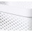 Curver Curver Infinity Dots Set of 3 100% Recycled Medium Storage Baskets 11 Litres - White 4