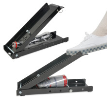 DUNTSEI Can Crusher,Foot Operated Can Crushers for Recycling?Tin Can Crusher Flatten cans?bottles?Wall - Hanging,Heavy-Duty,Comes with stopper bar