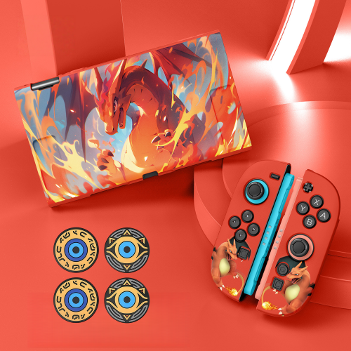 (Style A18) Protective Case Set for Nintendo Switch 2 (2025) and Joy-Con 2 Controllers, Soft Shell