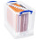 Really Useful Really Useful Box Plastic Storage 19 Litre Clear (Pack Of 4) 4