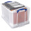Really Useful Really Useful Box Plastic Storage 48 Litre Clear (Pack Of 3) 5