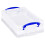 Really Useful Really Useful Box Plastic Storage 4 Litre Clear (Pack Of 4) 5