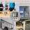 QINFIEY Digital 3 Channels Kitchen Cooking Multiple Timer with Large LCD Count Up Down Stopwatch ON Off Switch Timer for Teaching Reading 3-Level 5