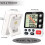 QINFIEY Digital 3 Channels Kitchen Cooking Multiple Timer with Large LCD Count Up Down Stopwatch ON Off Switch Timer for Teaching Reading 3-Level 2