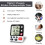 QINFIEY Digital 3 Channels Kitchen Cooking Multiple Timer with Large LCD Count Up Down Stopwatch ON Off Switch Timer for Teaching Reading 3-Level 3