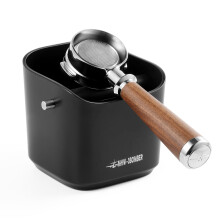 MHW-3BOMBER Espresso Knock Box, 1.2L(15 Cups) Coffee Knock Box with Removable Knock Bar and Anti-Slip Pads for Espresso Puck, Coffee Ground, Durable