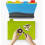 Chopping Board Set (UK Company) Plastic Mat Smart Colour Coded Cutting Boards Set 4 PCS 1